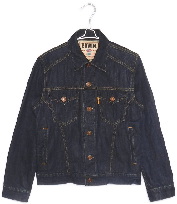 即決■★EDWIN★■デニムジャケット：SIZE＝M