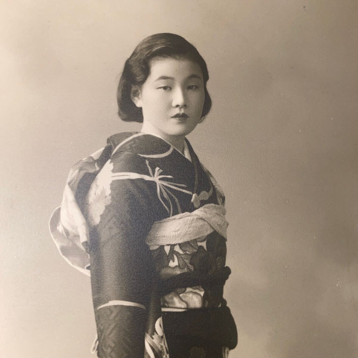 古写真 古い写真 写真 集合写真 家族写真 記念写真 大判 年代物 時代物 80サイズ発送 No.19_画像7