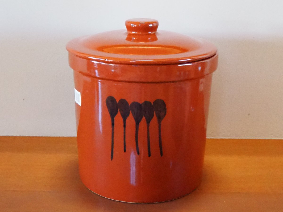 陶器製 蓋付壺 保存容器 漬物容器 3号 5号 かめ 甕 梅干し 味噌 陶器製 蓋付壺 保存容器 漬物容器 3号 5号 かめ 甕 梅干し 味噌
