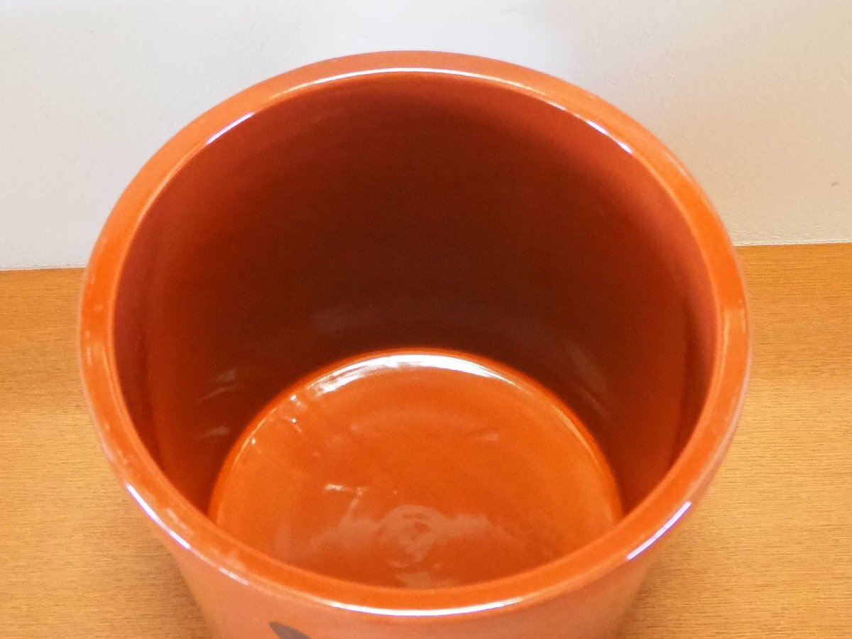 陶器製 蓋付壺 保存容器 漬物容器 3号 5号 かめ 甕 梅干し 味噌 陶器製 蓋付壺 保存容器 漬物容器 3号 5号 かめ 甕 梅干し 味噌
