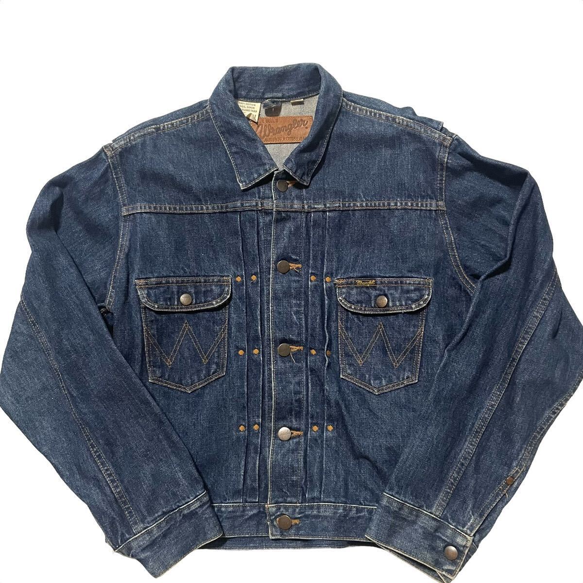 漢の1着90年代 Wrangler ラングラー デニムジャケット 日本製 G 漢の1着90年代 Wrangler ラングラー デニムジャケット 日本製 G