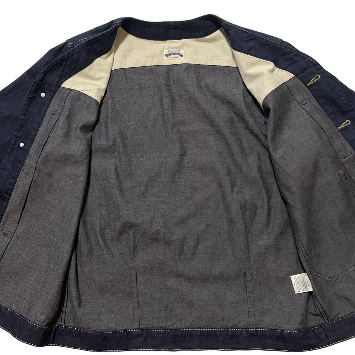 漢のオシャレ WORLD WORKERS ビックジョンノーカラージャケット 漢のオシャレ WORLD WORKERS ビックジョンノーカラージャケット