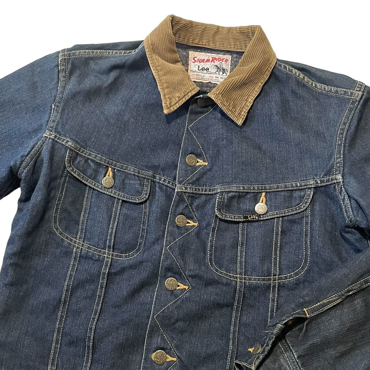 漢の1着 ビンテージ 90s 復刻 Lee リー 101J ストームライダー 漢の1着 ビンテージ 90s 復刻 Lee リー 101J ストームライダー