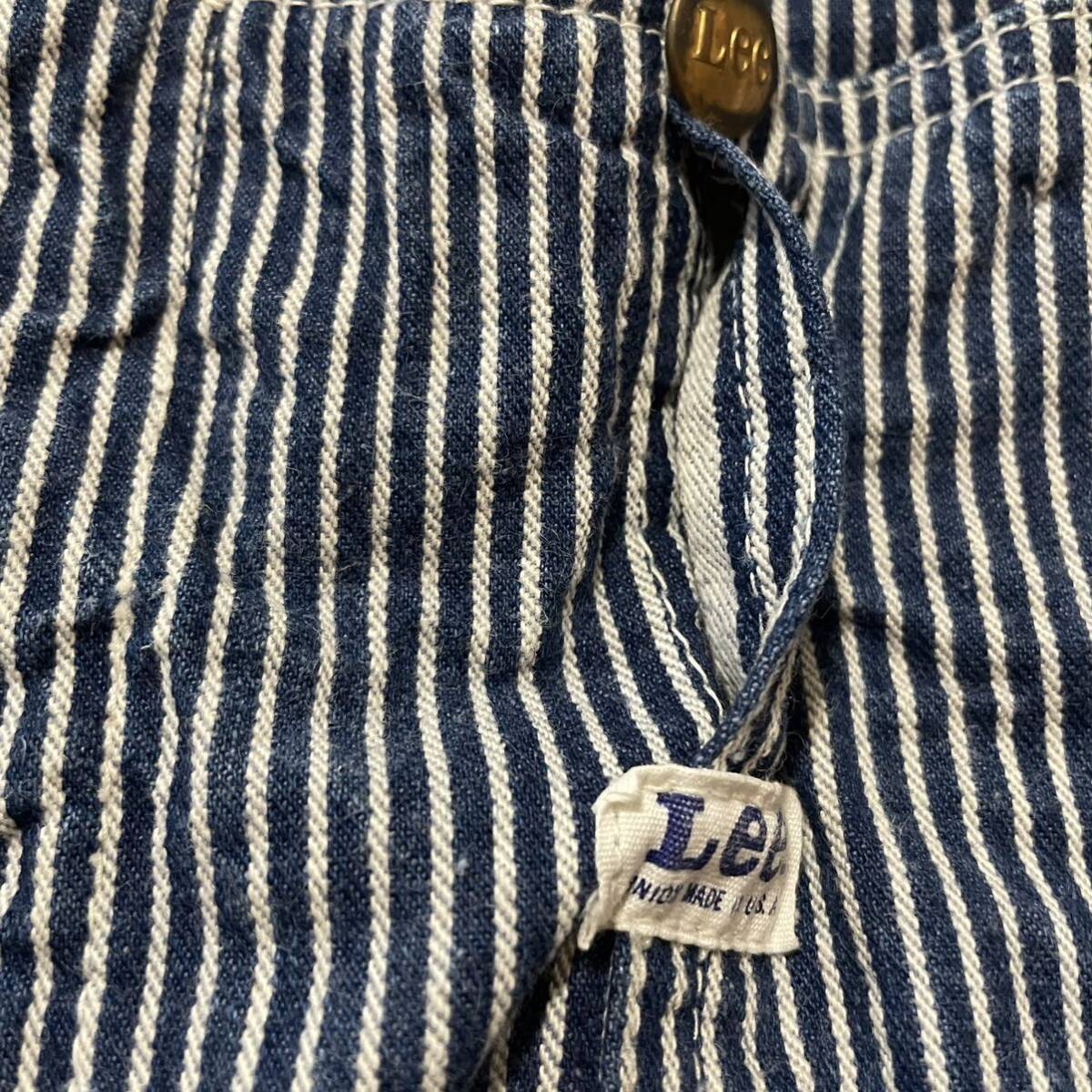 漢の1着 レア ビンテージ Lee リー 70's デニム オーバーオール