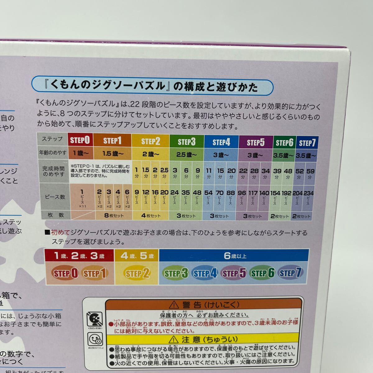 くもん出版 くもんのジグソーパズル STEP5 集合 特急・新幹線