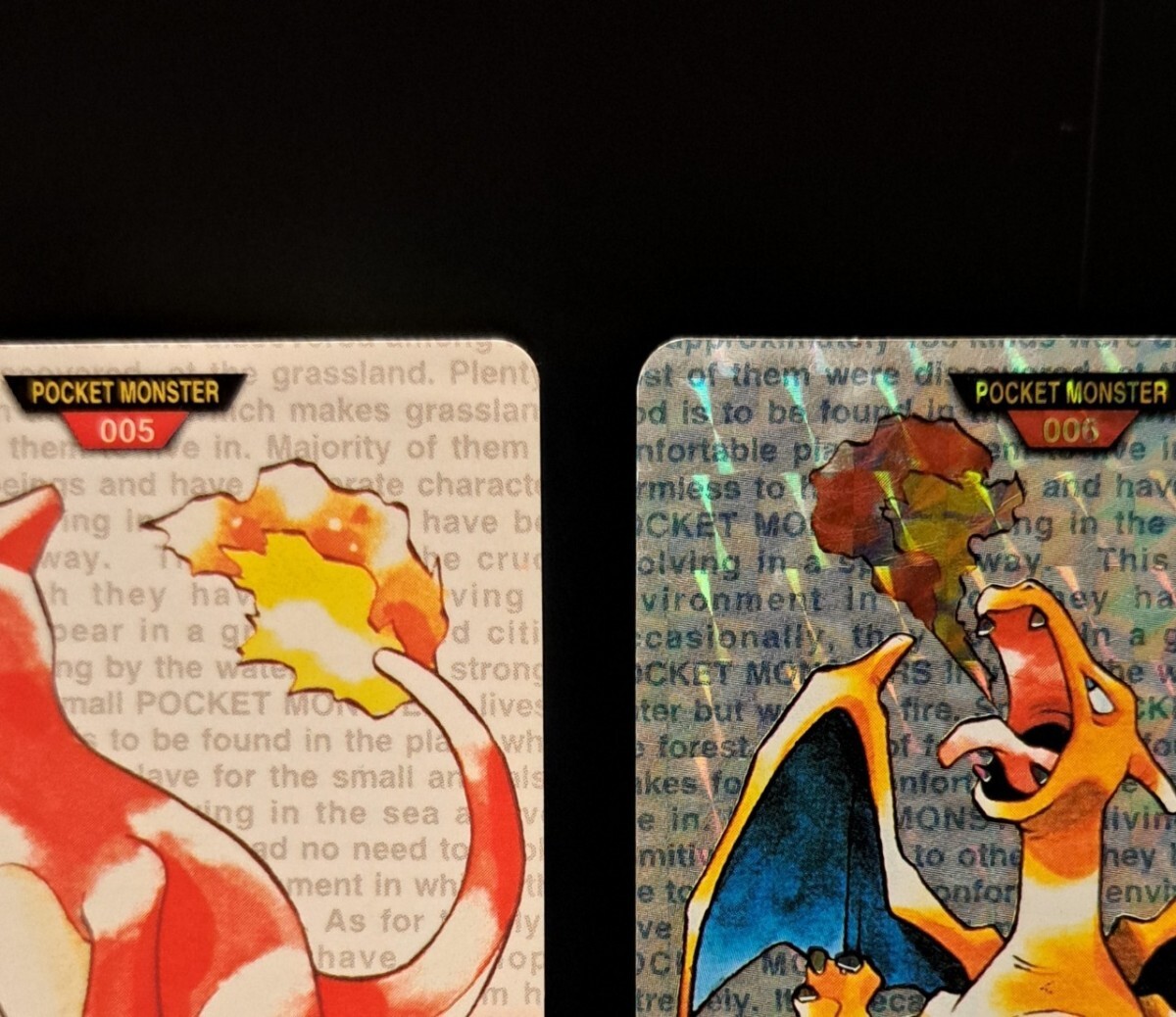 ポケモンカードダス ひとかげ リザード リザードン 赤 緑 レッド ポケモンカードダス ひとかげ リザード リザードン 赤 緑 レッド