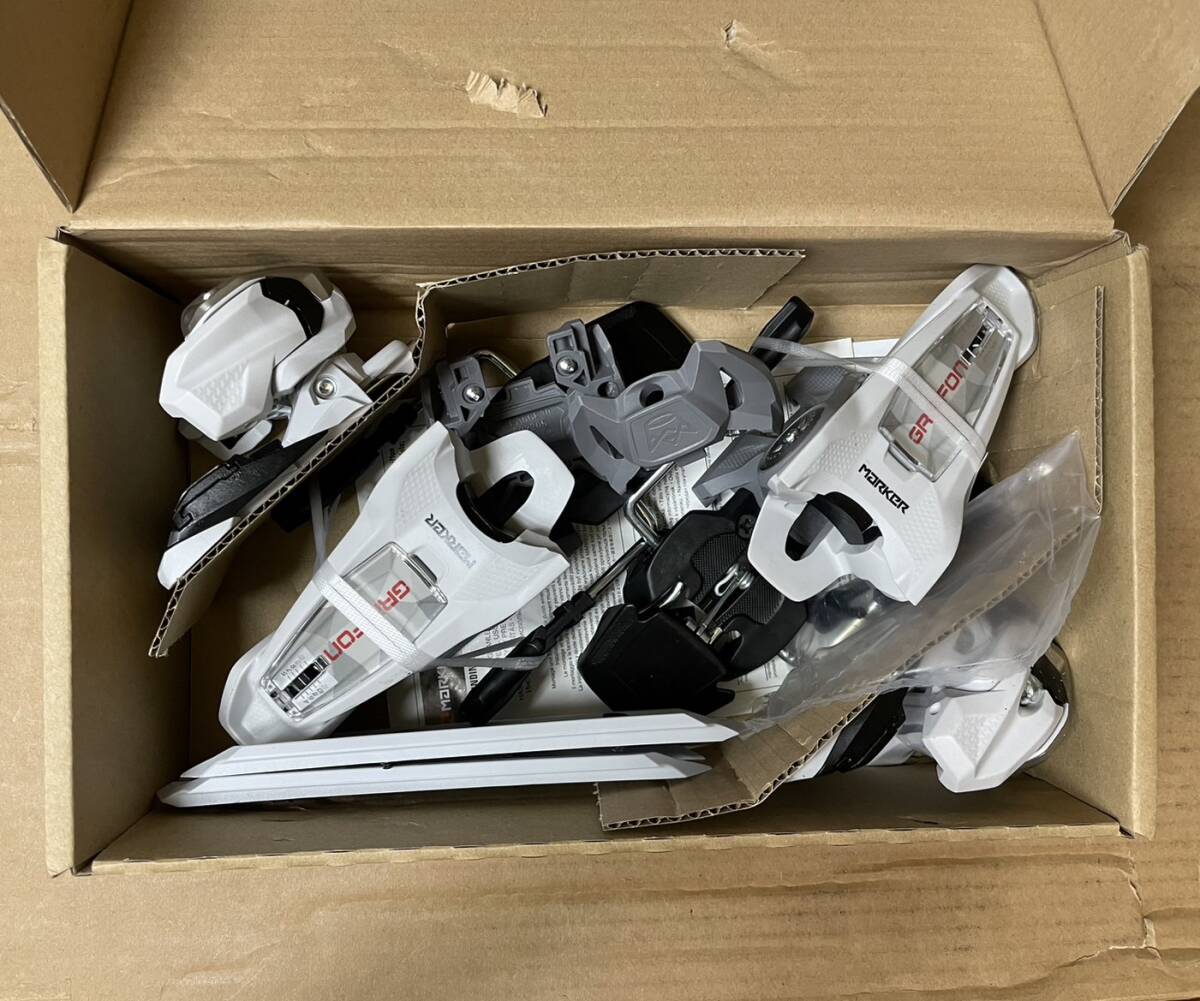 MARKER GRIFFON 13 GREY/SILVER ブレーキ選択可 【auction by MARKER GRIFFON 13 GREY/SILVER ブレーキ選択可 【auction by