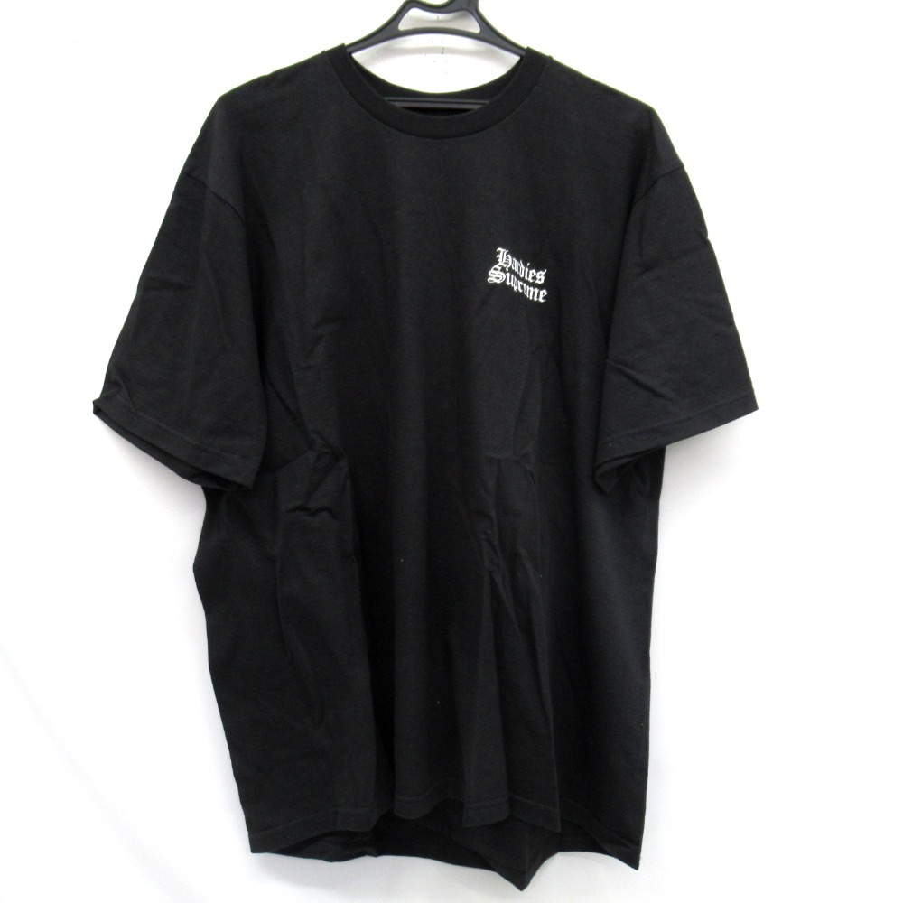 KR48011 シュプリーム 半袖Ｔシャツ Hardies Dog Tee ハーディーズ ドッグ ブラック #XL ユニセックス Supreme 中古