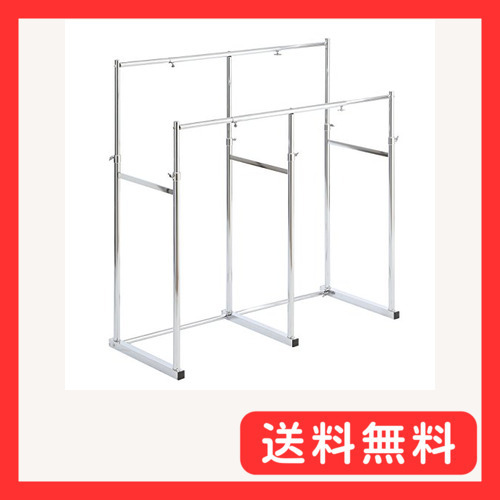 押入れ 伸縮頑丈ハンガー ポルタ 半間用(幅60~100cm)