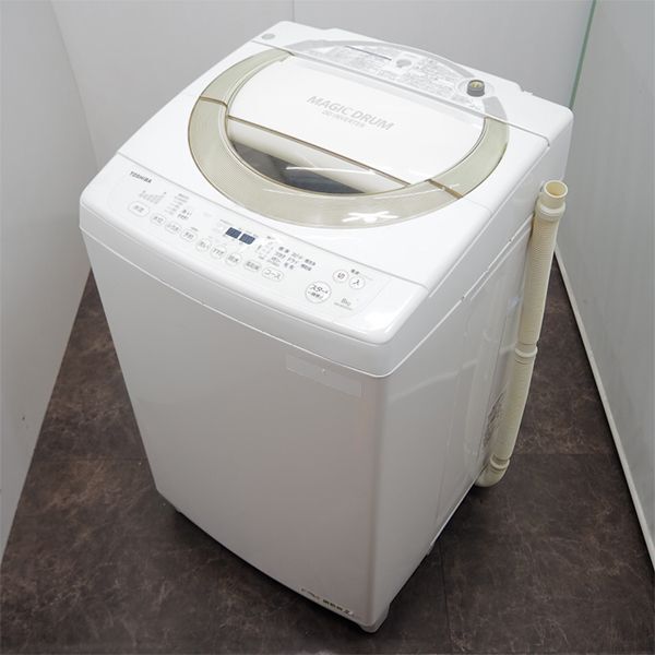 [ used ]SGB-AW8D3MN/ washing machine /8.0kg/TOSHIBA/ Toshiba /AW-8D3M-N/.. Bubble washing /DD inverter installing / manner dry /. washing /2015 year of model / installation distribution including postage 