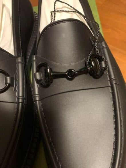 GUCCI ラッカーフィニッシュ ホースビット ローファー ブラック GUCCI ラッカーフィニッシュ ホースビット ローファー ブラック