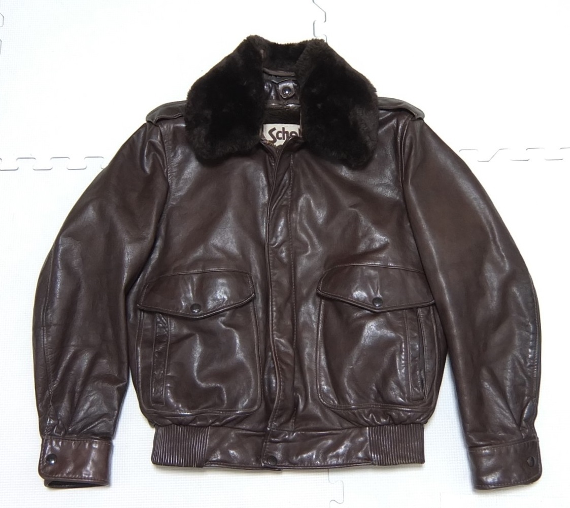 Yahoo!オークション - SCHOTT ショット 194SM 襟ボア レザー Yahoo!オークション - SCHOTT ショット 194SM 襟ボア レザー