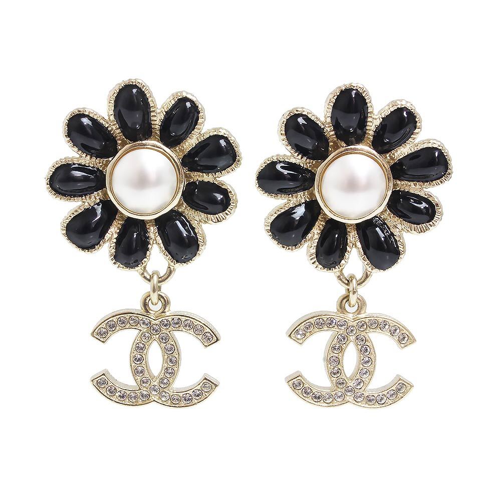 花柄デザイン♪【CHANEL】イヤリング Yahoo!オークション - (新品・未使用品)シャネル CHANEL