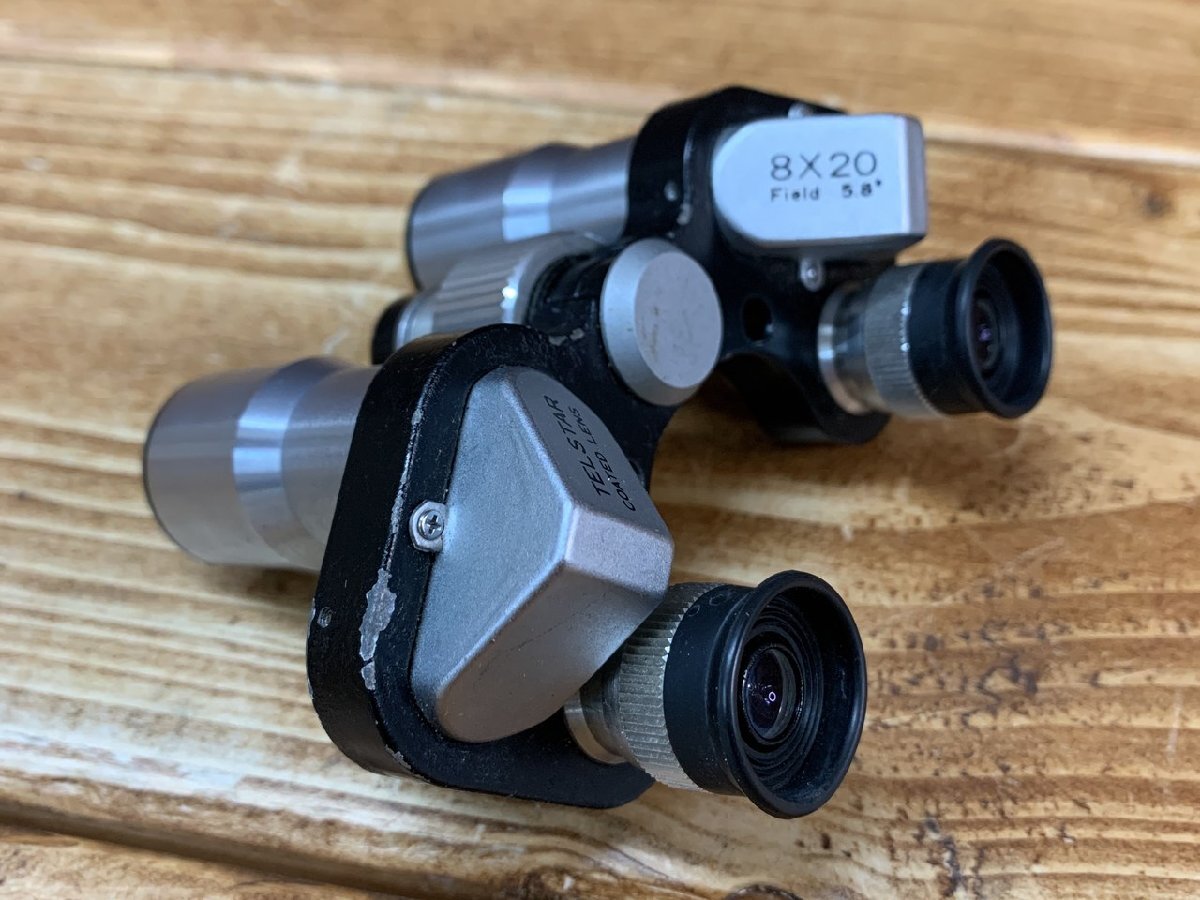 HG-0462 TELSTAR 8×20 Field5.8° 双眼鏡 レトロ 現状品 同梱可 HG-0462 TELSTAR 8×20 Field5.8° 双眼鏡 レトロ 現状品 同梱可