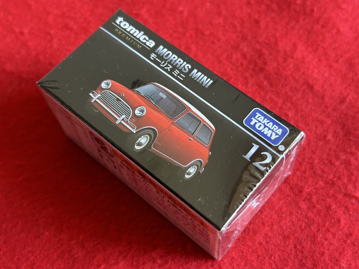 * быстрое решение * нераспечатанный *1/50 Tomica premium 12 Morris Mini * красный * Takara Tommy Tomica *MORRIS MINI* Rover * Classic Mini миникар 