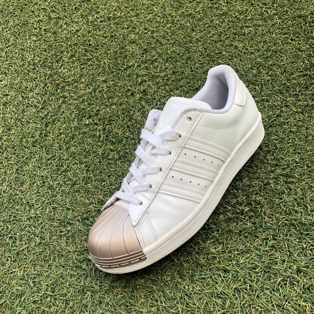 美品24 adidas SUPER STAR アディダス スーパースター HA590