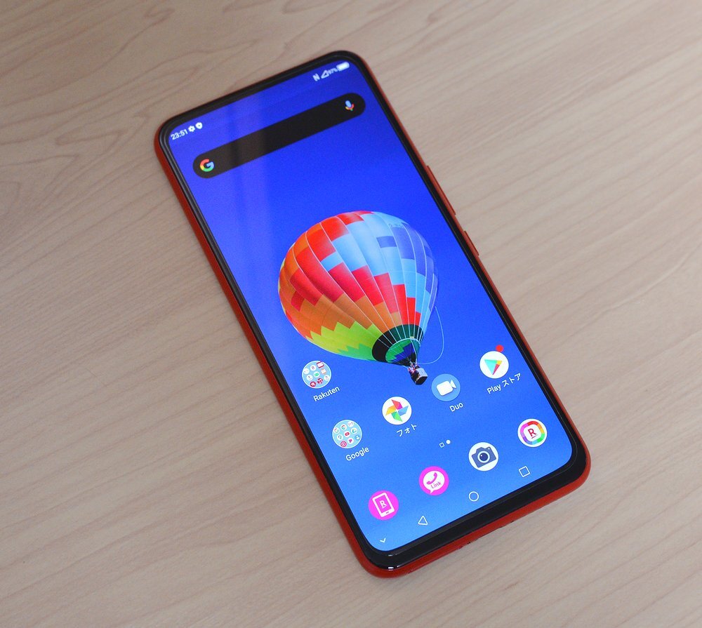 Rakuten BIG ZR01 SIMフリー クリムゾンレッド おまけ