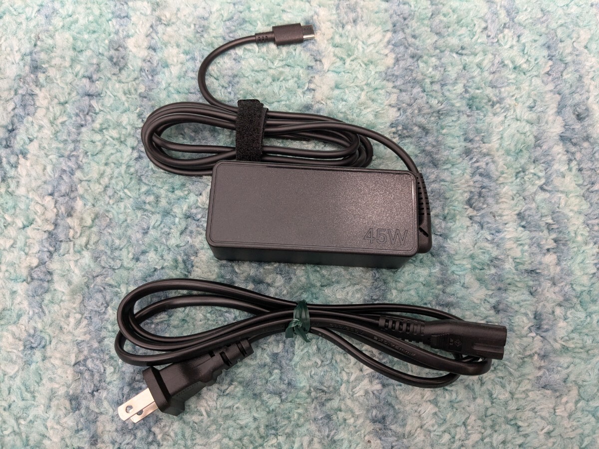 0608u2114　45W USB-C ACアダプター Type-C ノートパソコン充電器 PD対応 20V 2.25A 電源 アダプター タイプC 充電器