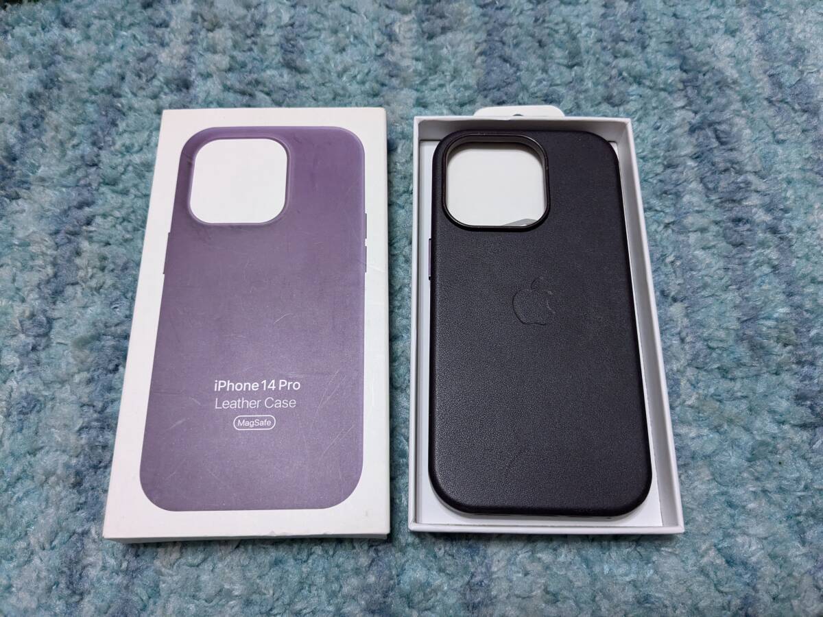 0608u3046 Apple純正 国内正規品 iPhone 14 Pro レザーケース 0608u3046 Apple純正 国内正規品 iPhone 14 Pro レザーケース