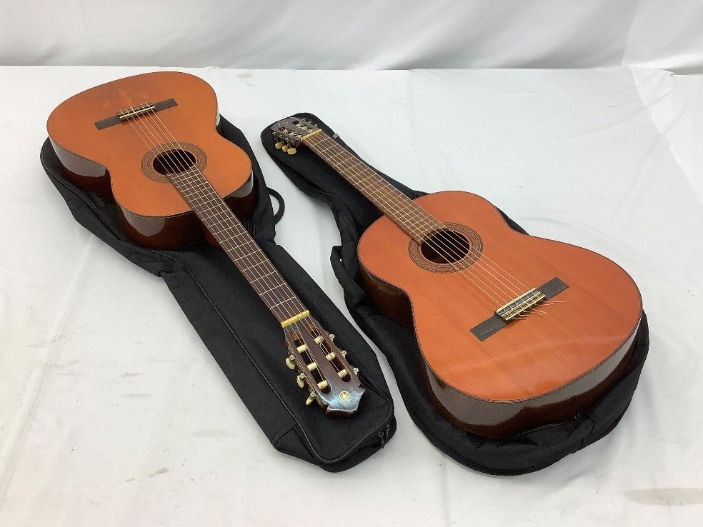 YAMAHA クラシックギター G－80A/G－100D 2点まとめ 動作未確認/穴や傷あり 中古品 ACB