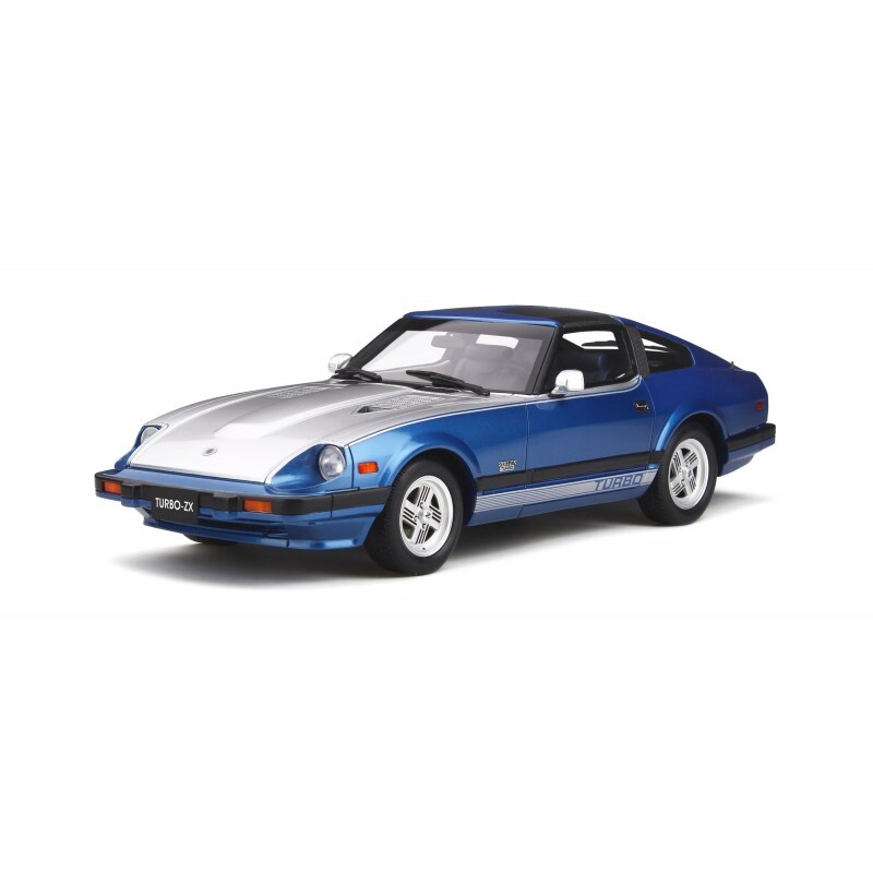 ■限定1500pcs. Otto 1/18 1982 ダットサン280 ZX ターボ (S130) ブルー/シルバー