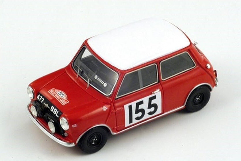 ■スパークモデル 1/43 1963 モーリスクーパー #155 W.L.モリソン ラリーモンテカルロ