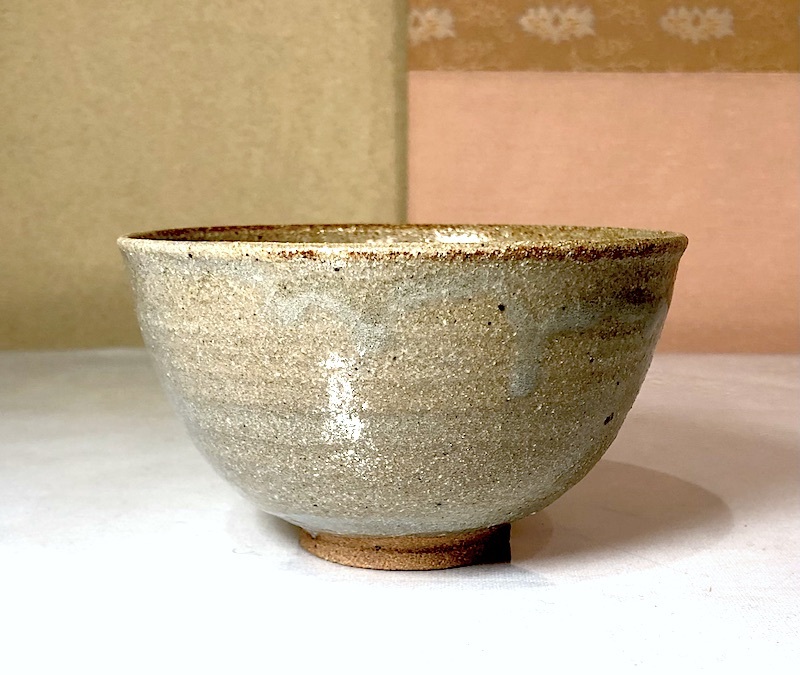 茶器/茶道具 抹茶茶碗】 朝鮮唐津焼き 井上東也作（鏡山窯