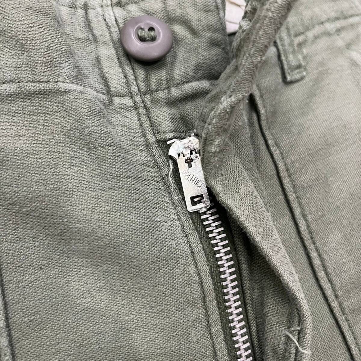 70s ビンテージ US ARMY コットン ベイカー パンツ アルミ 70s ビンテージ US ARMY コットン ベイカー パンツ アルミ