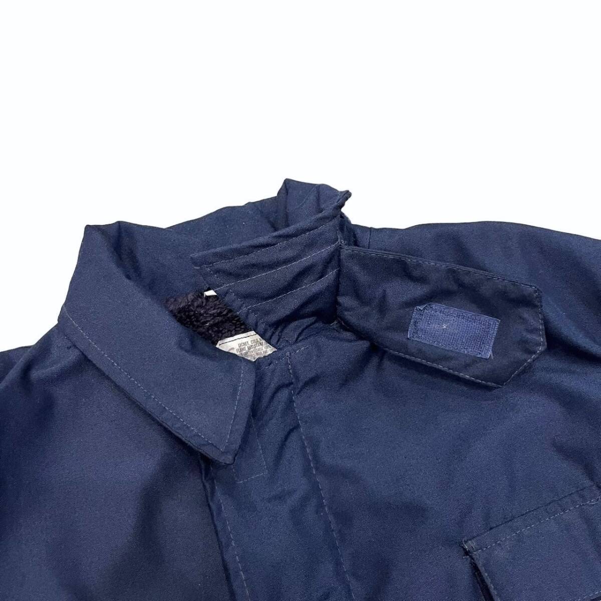 90s ビンテージ US NAVY アラミド デッキ ジャケット ステンシル 90s ビンテージ US NAVY アラミド デッキ ジャケット ステンシル
