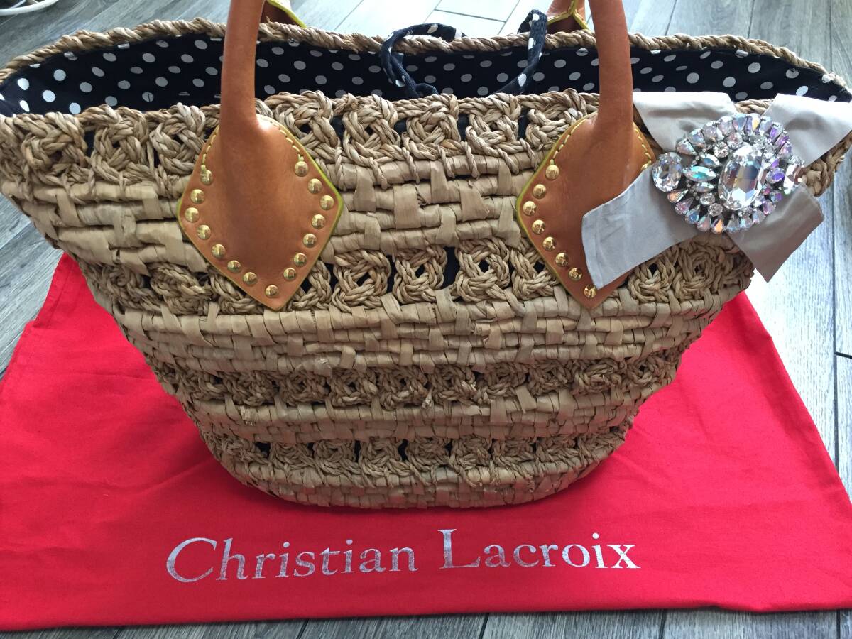 程度良~美品(送料込)クリスチャンラクロワ 保存袋ブローチ 程度良~美品(送料込)クリスチャンラクロワ 保存袋ブローチ