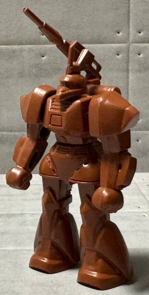 森永ガンダムチョコスナック ゲルググキャノン 組立済 成型色茶 森永ガンダムチョコスナック ゲルググキャノン 組立済 成型色茶