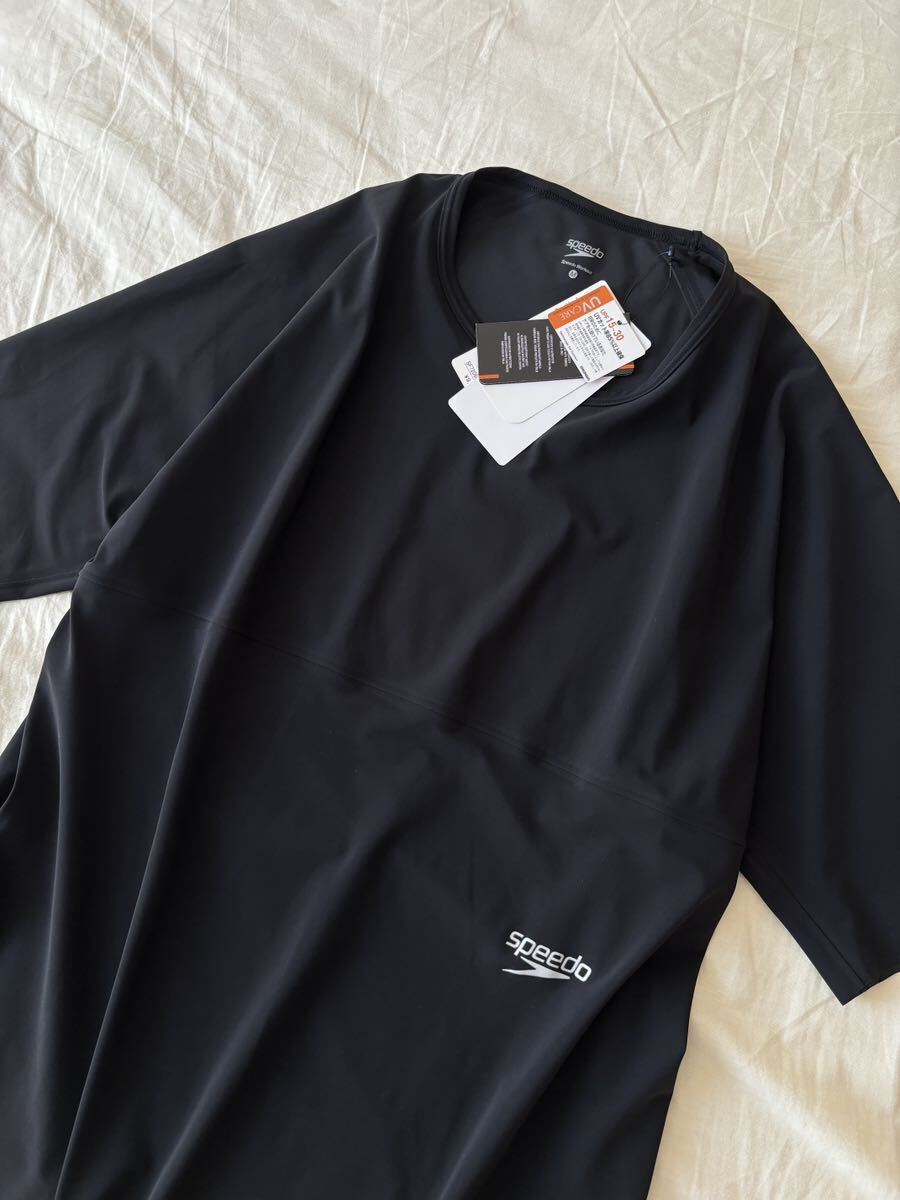 新品★speedo Refined ラッシュガードTeeシャツ ★スピード Tシャツ メンズ 水着 スイムウェア 水陸両用
