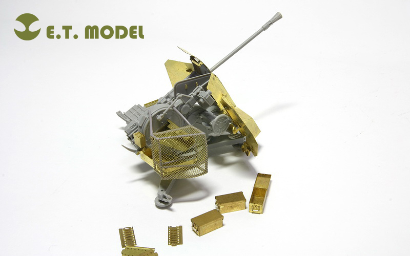 E.T. модель E35-026 1/35 WWII Германия 3.7cm FLAK 43 на пустой .( тигр n.ta-02311 для )