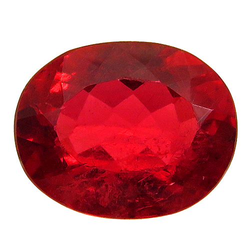 ルース ロードナイト Rhodonite 4.15ct バラ輝石 高透明度 貴重品 ブラジル 瑞浪鉱物展示館 5448