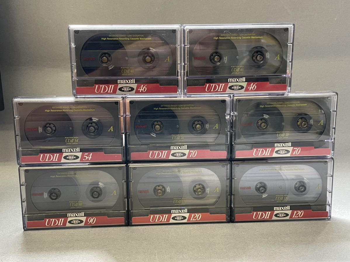maxell UDII-Sカセットテープ録音済み100本 maxell UDII-Sカセットテープ録音済み100本 maxell UDII-S
