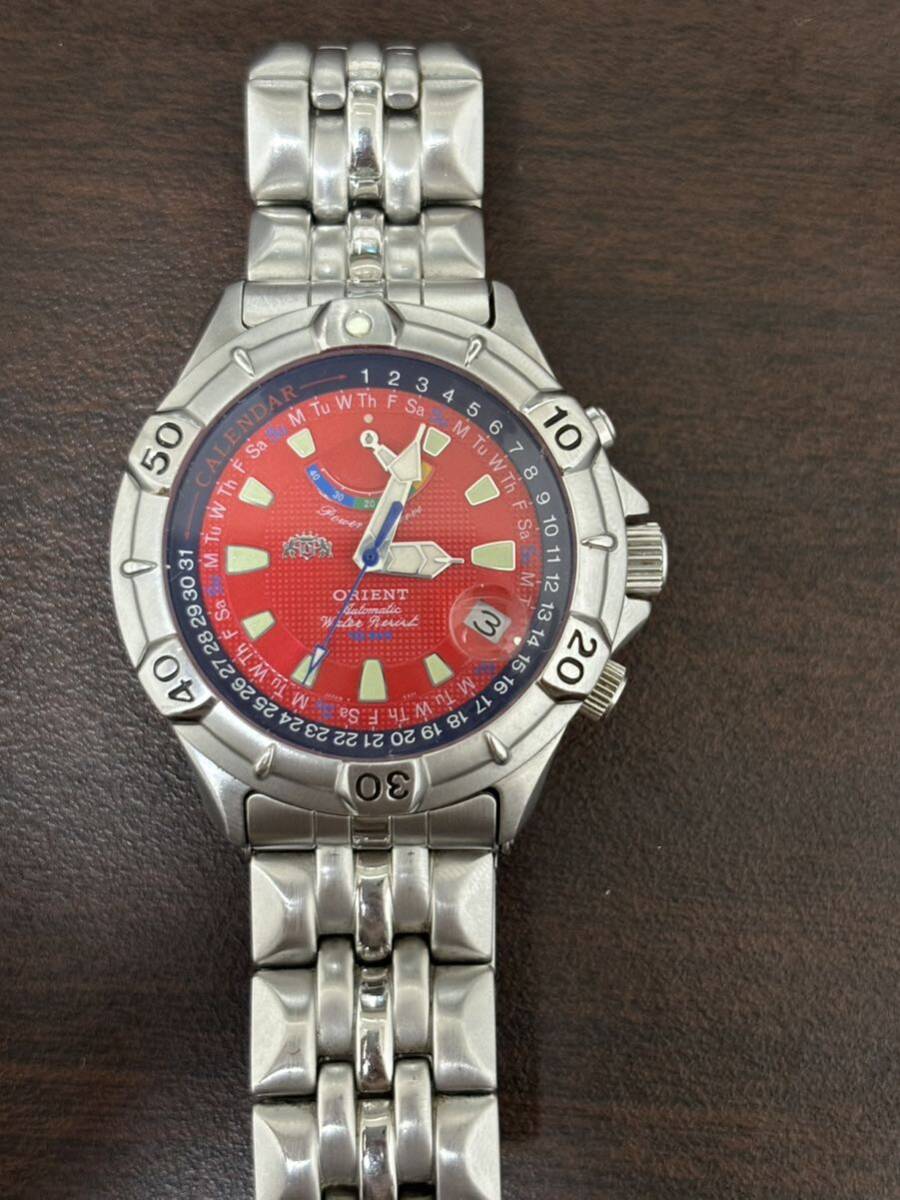 日差抜群 ビンテージ美品 Orient M-FORTH レッド 赤 オレンジ 日差抜群 ビンテージ美品 Orient M-FORTH レッド 赤 オレンジ