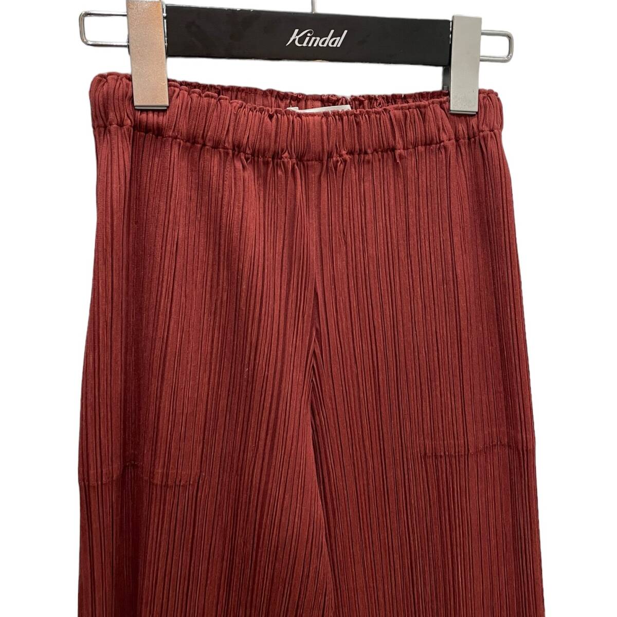 PLEATS PLEASE(プリーツプリーズ) コーティングプリーツストレートパンツ サイズ：3 商品番號(hào):8068000109125