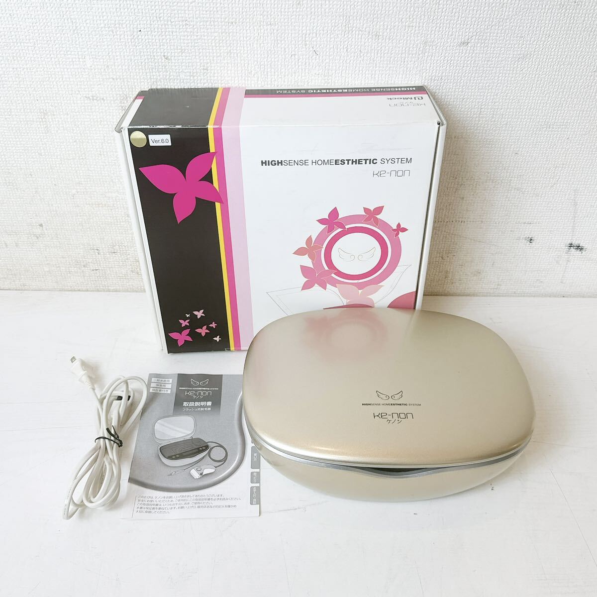 フラッシュ式脱毛器 Ke-non v6.0 フラッシュ式脱毛器 ケノン ke-non V6.0