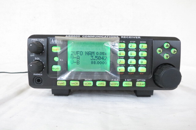 本日限定特価⚡️AOR 広帯域無線受信機⚡️AR8600 Mark2 かなり美品 Yahoo!オークション - AOR エーオーアール AR8600 Mark2 広帯域