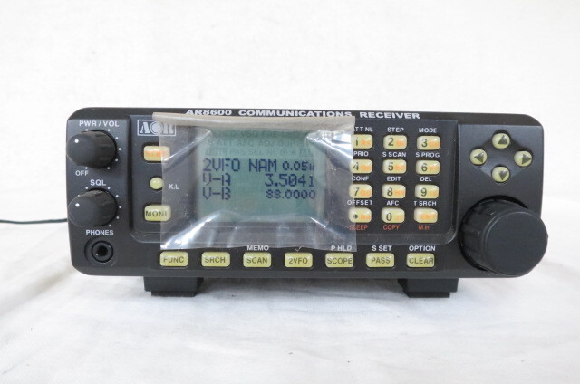 AOR 広帯域受信機 AR8600 MARK2 Yahoo!オークション - AOR エーオーアール AR8600 Mark2 広帯域