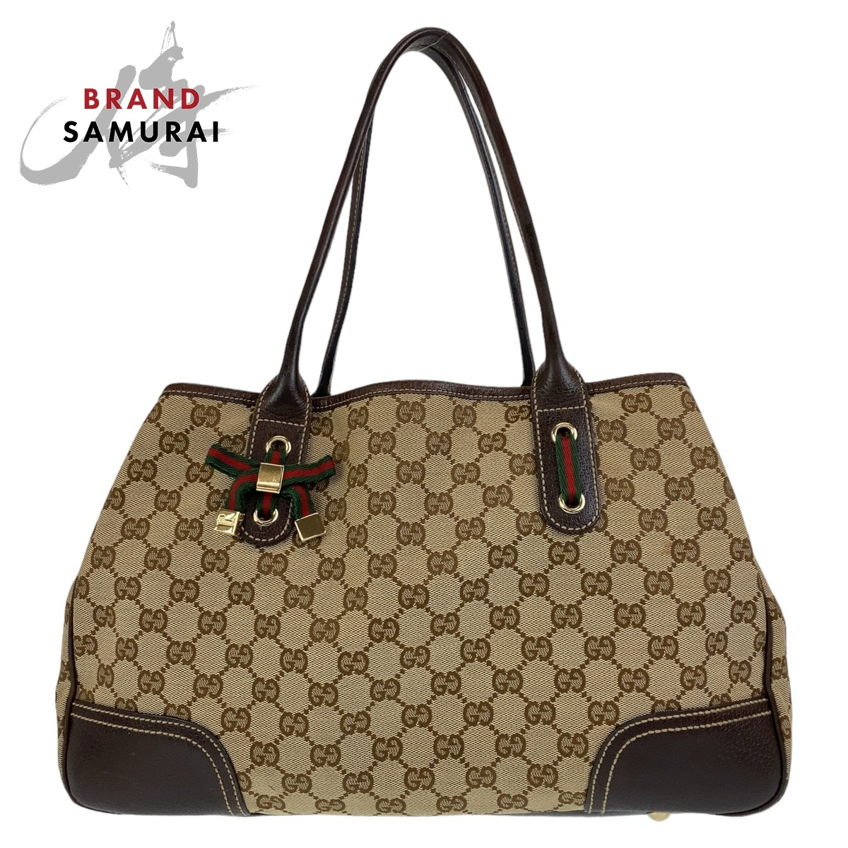 GUCCI グッチ プリンシー シェリーライン GG柄 ベージュ