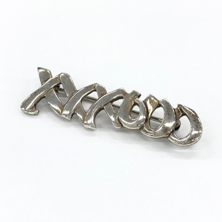 Tiffany & Co.　ティファニー　SV925　パロマ・ピカソ　キス　ブローチ　総重量3.1g【CHAUB060】