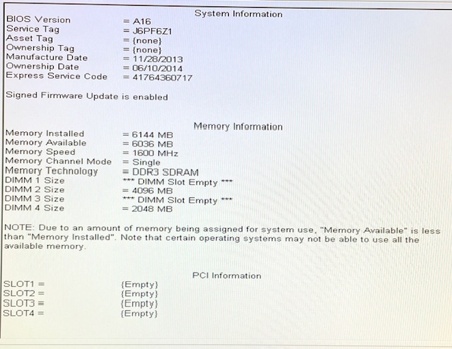 1634//DELL Optiplex 7010 MT D09M Core i7-3770 3.40GHz BIOS デスクトップPC_画像3