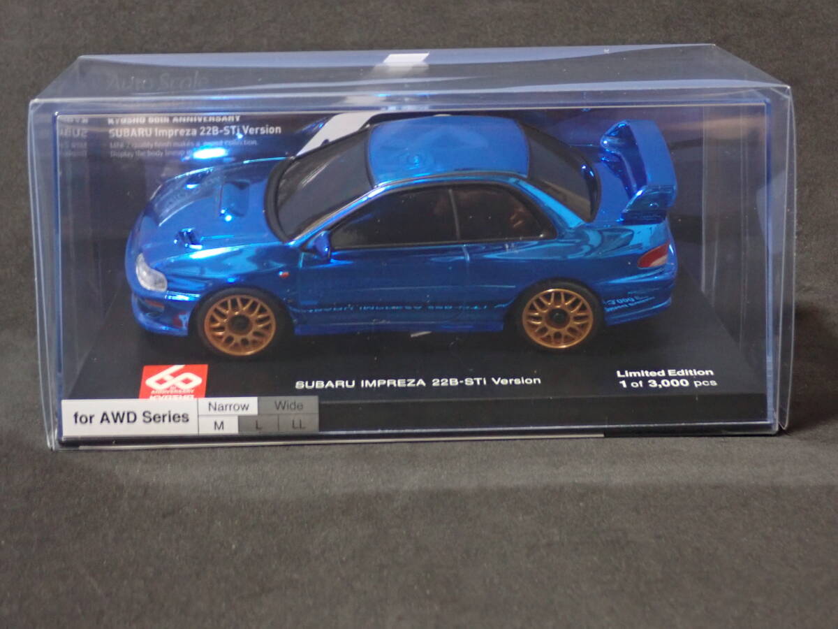 ☆京商☆60周年記念モデル☆ASC SUBARU Impreza 22B-STi Version
