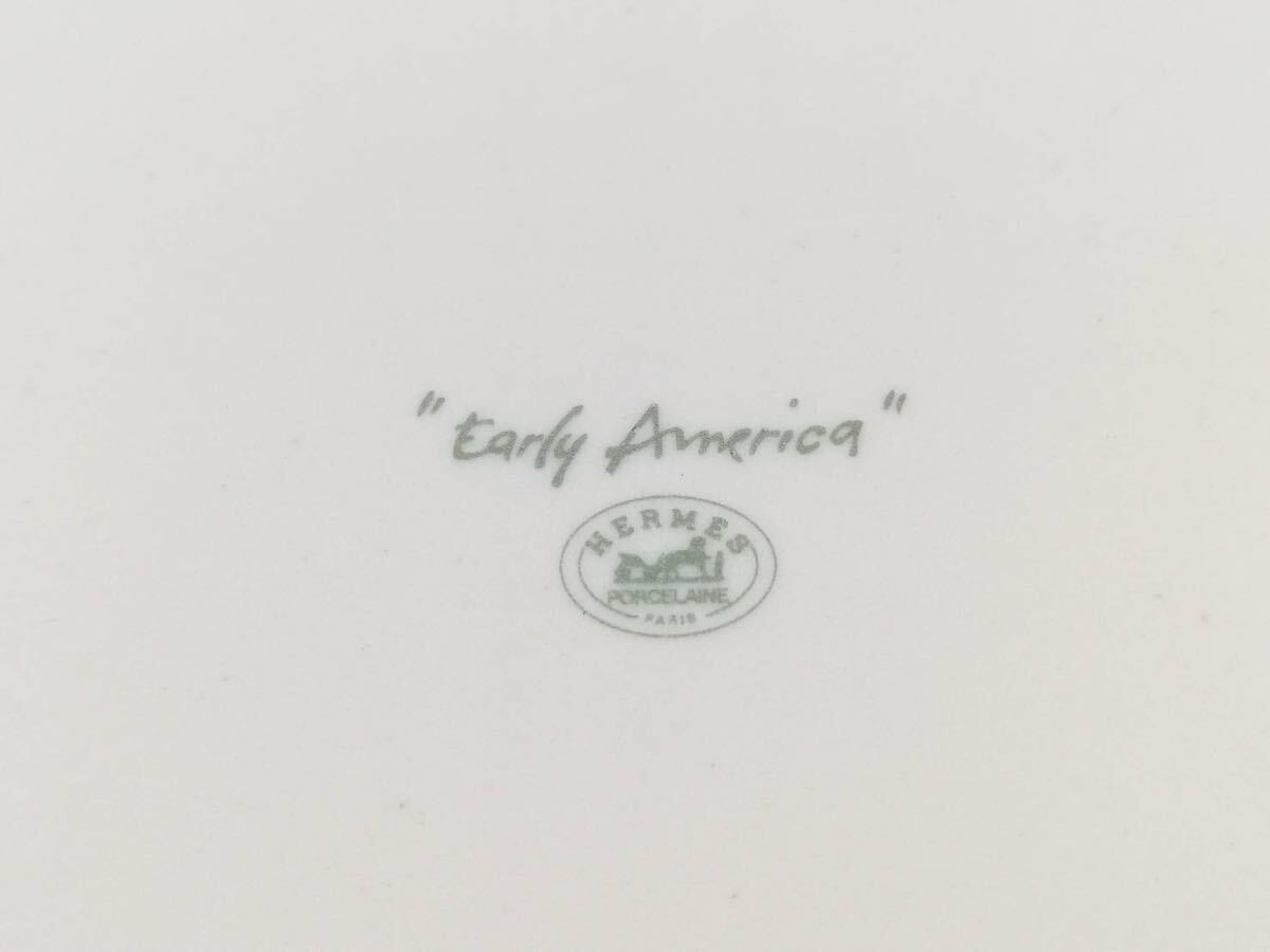 HERMES スクエアプレートEarly America エルメス スクエア HERMES スクエアプレートEarly America エルメス スクエア