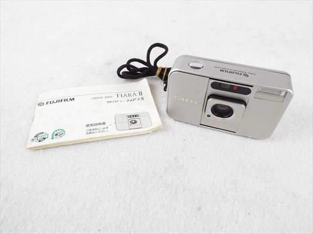 ☆ FUJI フジ TIARA II コンパクトカメラ 中古 現状品 240707A5163