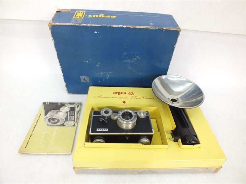 ♪ argus アーガス C3 レンジファインダーカメラ 中古 現状品 240701B2623