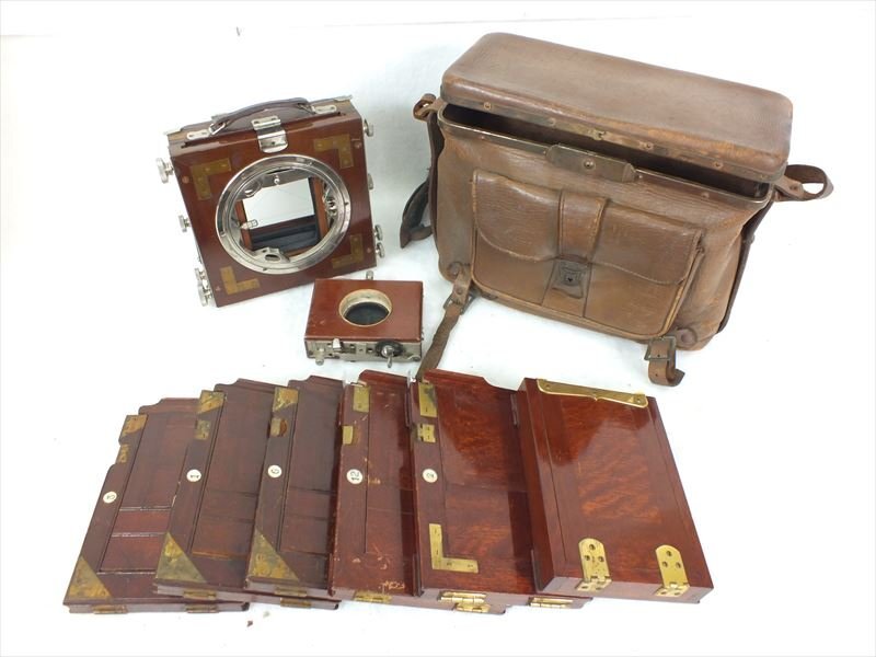 ♪ メーカー記載なし 大判カメラ 中古 現状品 240711Y7446