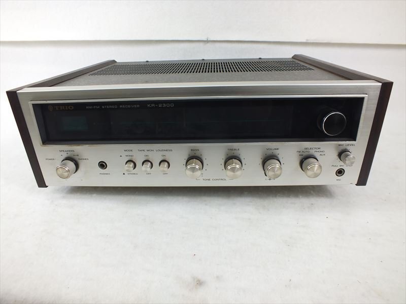 ♪ TRIO トリオ KR-2300 レシーバー 中古 現状品 240811A1311