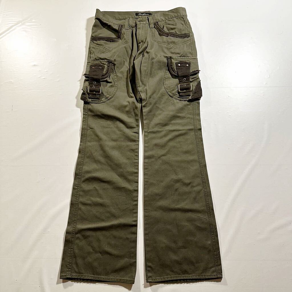 信頼も厚い 00s g.o.a Y2K Beige Cargopants archive パンツ